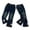 Navy6, variant on Chbgutlmr Girls Flared Jeans Elastic Waist Denim Pants Casual Fitted Bell Bottoms Kids Toddler Clothes