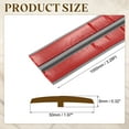 thumbnail image 2 of T-Molding Transition Strips, 3.28 ftx1.97" Vinyl Flooring Edging Trim, Gray, 2 of 7
