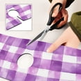 thumbnail image 6 of Yayeee Faucet Mat for Kitchen Sink 30" Diatomite Long Splash Guard Pad, Purple and White Pattern, 6 of 7