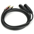 thumbnail image 2 of Instrument JORINDO Microphone Cable Dual XLR Male to Dual  Cable Adapter for HiFi Stereo Audio System Home Theater System, 2 of 7