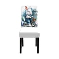 thumbnail image 2 of REK Housse de Chaise Décorative de Pâques, Housse de Chaise Universelle Extensible pour Table à Manger Familiale, Housse de Chaise de Pâques, Ornements de Maison, Housse de Chaise Mignonne, 2 of 4