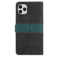thumbnail image 2 of Dteck iPhone11 pro max Wallet Case, 6.5 Inch,Flip Folio Stitching Multicolor Leather Phone Case with Credit Card Holder for iPhone11 pro max 6.5 inch,Black, 2 of 6