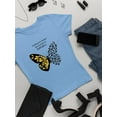 thumbnail image 3 of Leopard Butterfly Quote T-Shirt Women -Image by Shutterstock, Female Small, 3 of 4