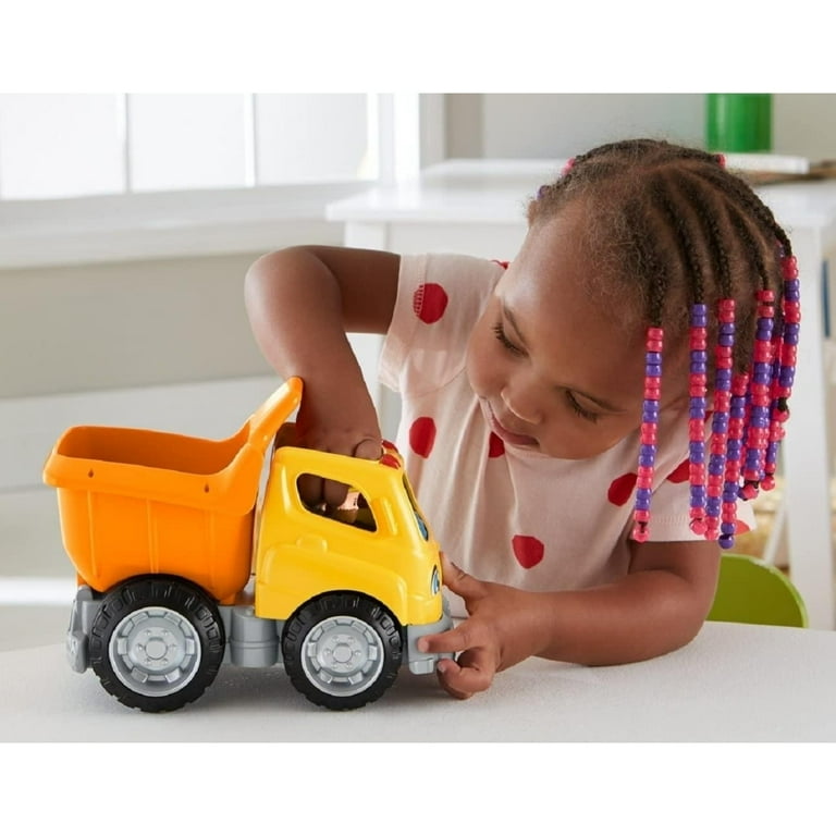 Fisher Price Little People Dump Truck with Sounds and Construction