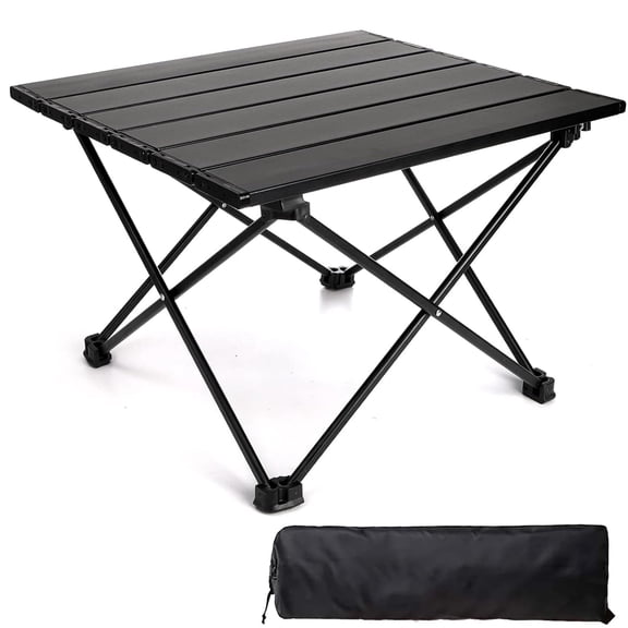 UHIAGREE Small Camping Table,Ultralight Portable Outdoor Folding Table with Carry Bag for Hiking