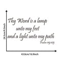 thumbnail image 4 of fashionhome Wall Sticker English Quotes Artistic Fonts Letters Wallpaper Modern Removable Smooth Home Accessory Decoration, 4 of 6