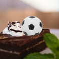 thumbnail image 4 of 12 Pcs Football Cake Decoration Soccer Ball Football Cupcake Toppers Party Cupcake Decoration, 4 of 6