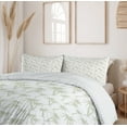 thumbnail image 6 of Ambesonne Hawaiian Duvet Cover Sets, Tropic Coconut Palms, 2-King, Grey White, 6 of 7