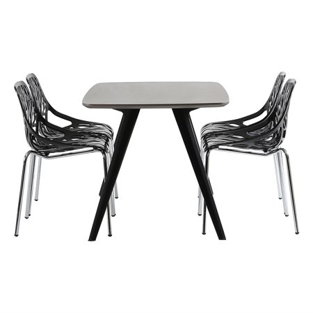 Patio Mid Century Plastic Chair Sets Of 4 On Clearance Guest