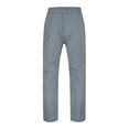 thumbnail image 5 of Ketyyh-chn99 Mens Business Casual Pants Relaxed Fit Lounge Pants Yoga Beach Pant Straight Leg Casual Linen Pants Gray,L, 5 of 5