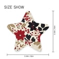 thumbnail image 4 of Star Night Light Auto On/Off Plug-in Wall Light with Light Sensor Warm White LED for Home Party Red and Blacks Holly Leaves, 4 of 6