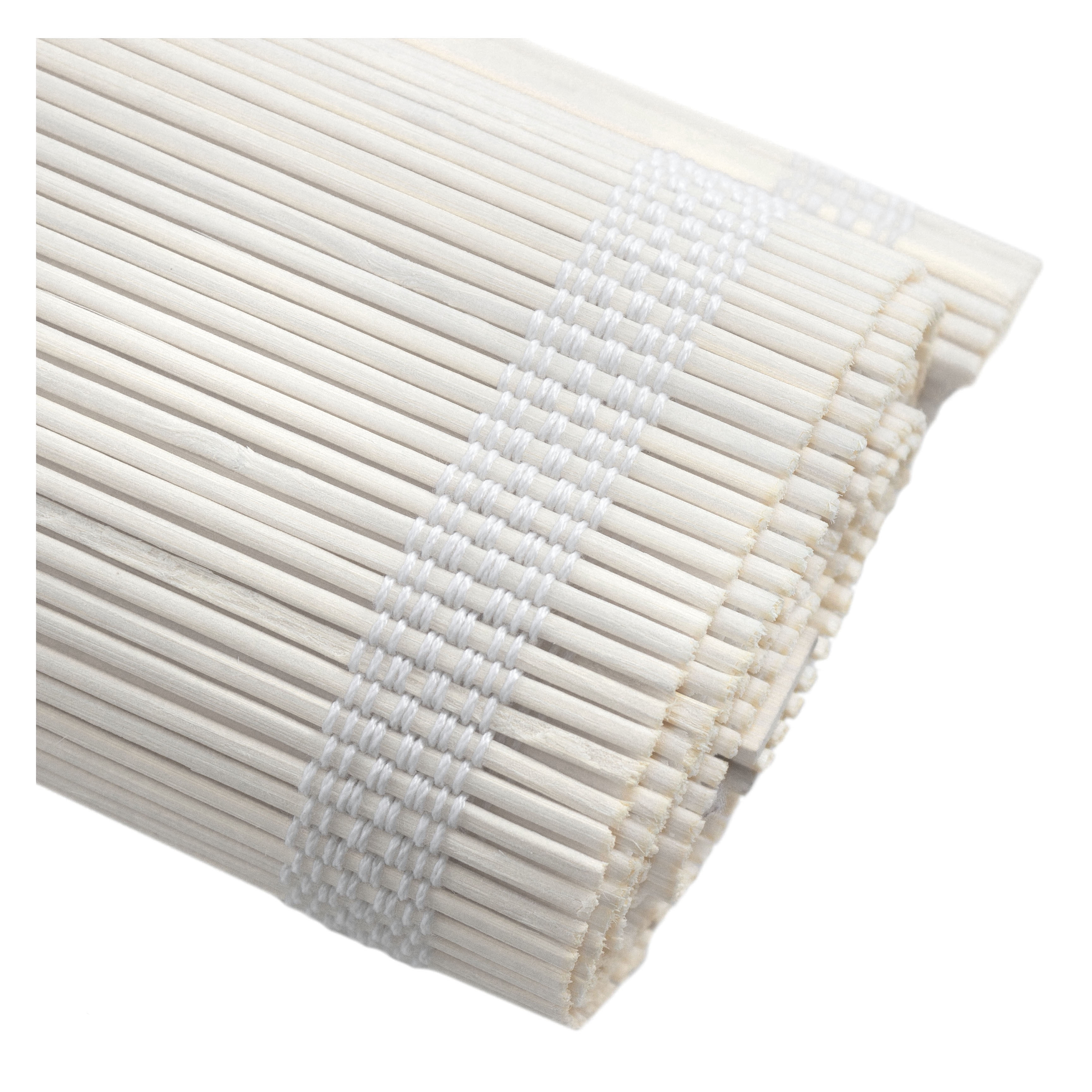 Red Lantern Bamboo Window Shade Blind - White 72" W