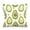 Green, variant on Cute Avocado Throw Pillow Covers Couch Pillowcases Decor for Bed Sofa 16" x 16"