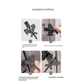 thumbnail image 1 of Security Portable Door Lock Travelers Safety Door Stopper, 1 of 5