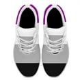 thumbnail image 2 of Asexual Flag Shoes Mens Womens Running Sneakers Mesh Breathable Jogging Walking Shoes White Size 9.5, 2 of 7