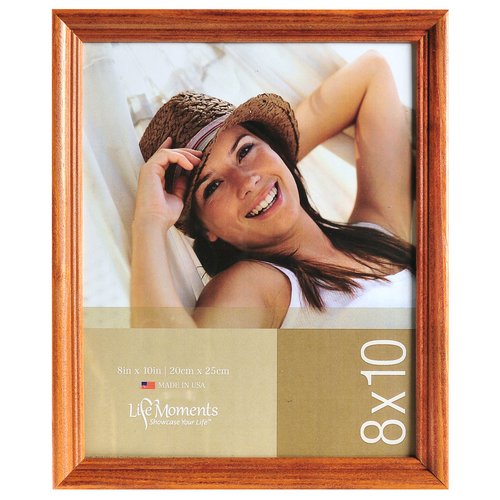 8x10 Natural Wood Desk Photo Frame