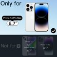 thumbnail image 2 of JETech Iridescent Case for iPhone 14 Pro Max 6.7-Inch Compatible with MagSafe, Cute Unique and Aesthetic Design, Colorful Fluorescent Translucent Back Shockproof Phone Cover (Iridescent), 2 of 7