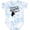 Tie Dye Blue, variant on Inktastic Someone in Maine Loves Me Boys or Girls Baby Bodysuit