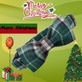 thumbnail image 3 of Collar para perro, elegante tartán navideño con forma de cola pequeña y lazo, talla XS, 3 of 7