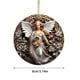 thumbnail image 3 of Colgante de bendición de nacimiento de Navidad 2025 | Adorno acrílico para coche con visión estereoscópica | Decoración para árbol de Navidad y hogar | Regalo para recién nacidos para Navidad y, 3 of 5