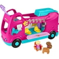 thumbnail image 1 of Fisher-Price Little People Juguete para niños pequeños Barbie Little Dreamcamper RV Playset con música y luces para juegos de simulación para niños a partir de 18 meses, 1 of 5