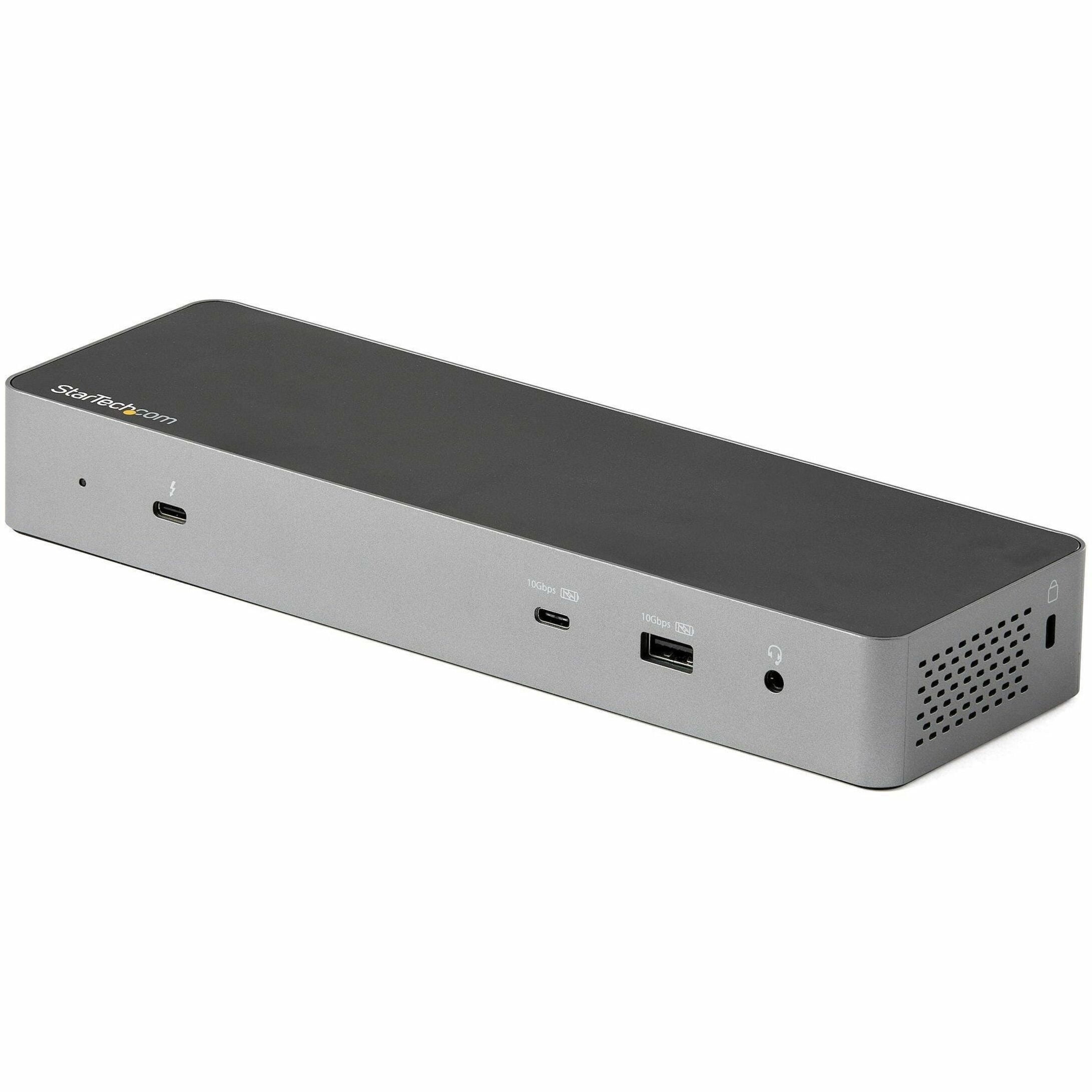 USB-C Docking Station Met Triple Monitor – USB4, 4K 60Hz, 100W PD, 2.5GbE, Geen Drivers Nodig, Voor Windows En ChromeOS
