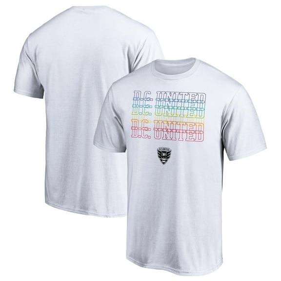 Men's White D.C. United City Pride T-Shirt