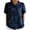 Dark Blue, variant on MEICHEN T Shirts for Women Printed Blouse Short Sleeve Collar Button Down Casual Top Summer Essentials Tops for Women