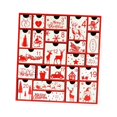thumbnail image 1 of Abbracc Advent Calendar Layout Winter for Kids Adults Empty Advent Calendar Gift Box Red, 1 of 9