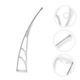 thumbnail image 6 of CTIRCHIU White Reinforced PVC Awning Bracket for Patio Doors and Window Canopy Support Hardware, 6 of 8