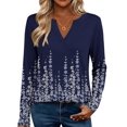 thumbnail image 5 of Zeagoo Womens Tops Long Sleeve V Neck Tee Shirts Dressy Casual Clothes Business Work Blouse, 5 of 6