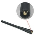 thumbnail image 3 of Antena de radio para automóvil Universal 18 cm Negro AM/FM Mástil de antena para techo Tipo tornillo Reemplazo Varilla corta Vehículo Caucho Montaje en techo de automóvil Mástil de antena, 3 of 5