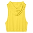 thumbnail image 3 of Uootdi Active Tops for Women Mesh Hoodie Sleeveless Vests Soft Comfy Relaxed Fit Workout Gym Fashion Blouses Gift, 3 of 8