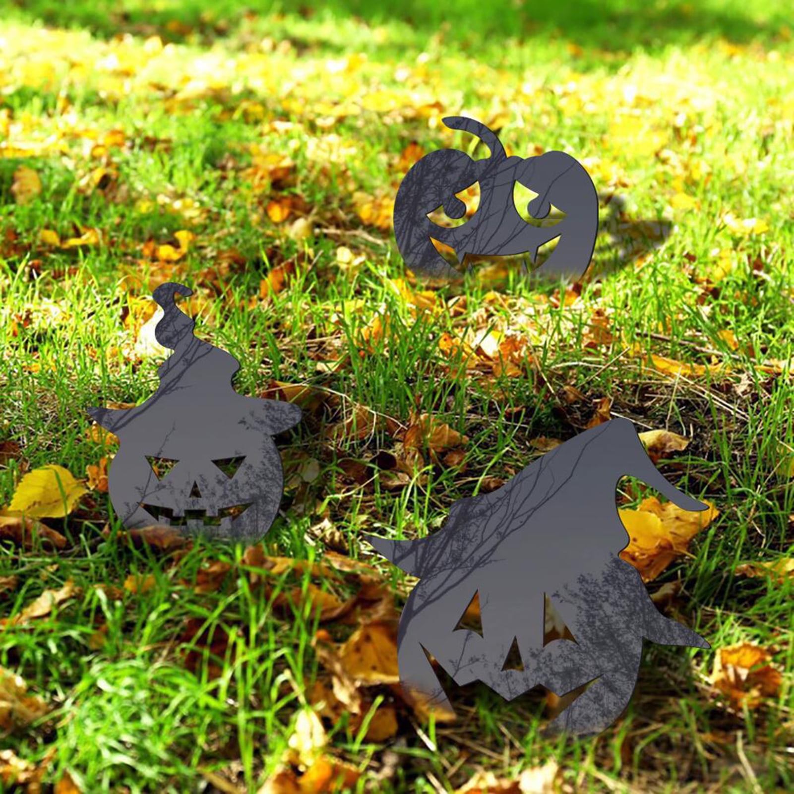 Happy Date Halloween Decorations Outdoor,Scary Creepy Ghost Silhouette