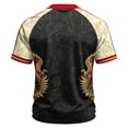 thumbnail image 5 of Mexico 2026 Soccer Cup Jersey for Men, V-Neck Short Sleeve Athletic Training Top, Breathable Sports Shirt, Active Fan Support Tee, Lightweight Casual Pullover, 1 Pack Black L, 5 of 5