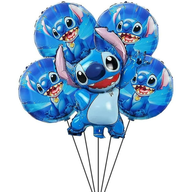 5pc Lilo And Stitch Balloons, Lilo And Stitch Party Decoration 