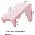 thumbnail image 5 of Shoe Slots Organizer Double Layer Plastic Shoe Cabinet Shoe Slot Organizer, Stackable Space Saving Shoe Rack at The Entrance (Color : Green, Size : 8pcs), 5 of 5