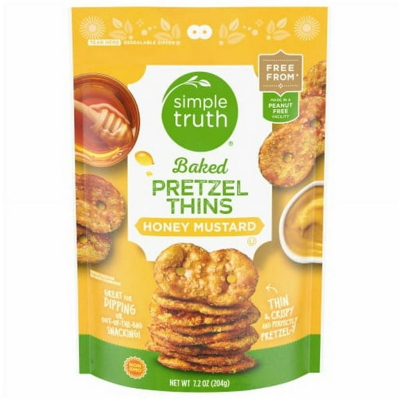 Simple Truth Honey Mustard Pretzel Thin Crisps