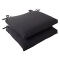 thumbnail image 2 of Pillow Perfect Outdoor/ Indoor Forsyth Taupe Squared Corners Seat Cushion (Set of 2), 2 of 2