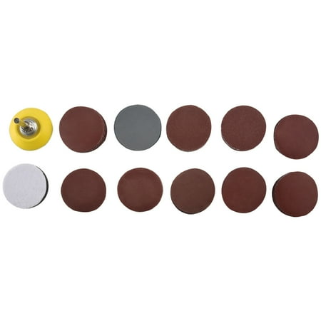 

2 inch 100PCS Sanding Discs Pad Kit for Drill Grinder Tools with Backer Plate 1/4inch Includes 80-3000 Grit Sandpapers