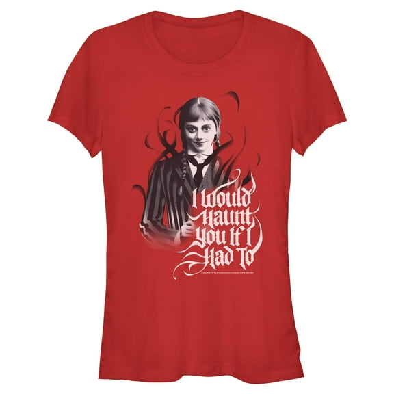 Juniors Wednesday Agnes Haunt You T Shirt