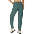 thumbnail image 4 of LEKODE Women Pants Golf Pants Lounge Pants Summer Pants for Women Chino Pants Travel Pants Women Lightweight Summer Pants Breathable Pants Track Pants Women Green 3XL, 4 of 7