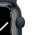 thumbnail image 4 of Restored Apple Watch Series 7 (GPS, 41 mm) Midnight Aluminum Case with Midnight Sport Band Bundle 5 Bonus Bands, Charging Stand, Screen Protector, & 2 amp charger (Refurbished), 4 of 15