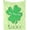 Lucky Clover Leave, variant on Personalized St Patricks Day Pattern Blanket, Ultra Soft Micro Flannel Blanket for Bed Couch Living Room(Kids), 30" x 40"
