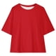 thumbnail image 5 of Odeerbi 5-15 Años Niños Niñas Trajes de Verano Camiseta Manga Corta Pantalones Cortos de Dos Piezas Loose Soft Yoga, 5 of 9