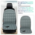 thumbnail image 6 of Vehicle Heated Seat Cover 12V Universal Automotive Chair Heated Cushion, B Type, 154, Grey, Single Seat, 6 of 10