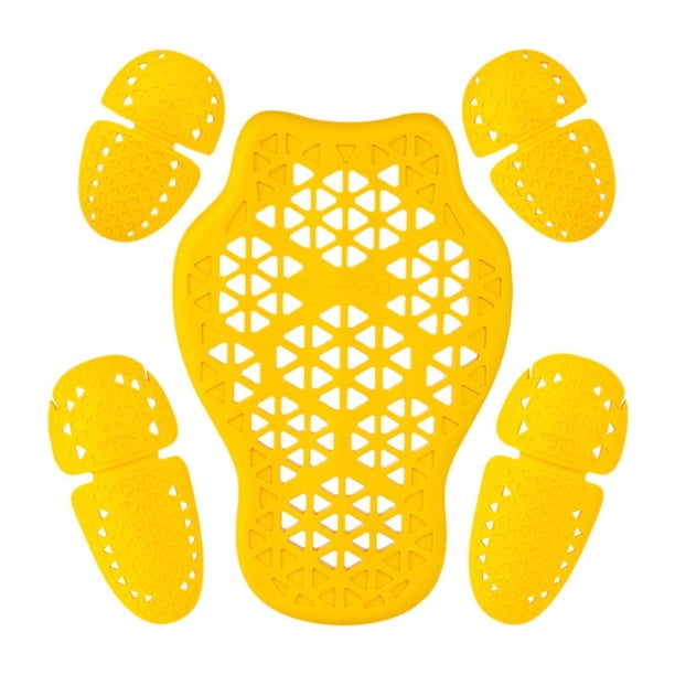 5pcs Insertos de de la chaqueta de motocicleta Papas de protección extraíbles para motociclistas de calle