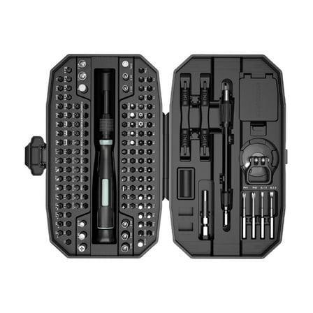 Rushawy Repair Tool Set 152 in 1 Precision Screwdriver Set with Case Mini Black