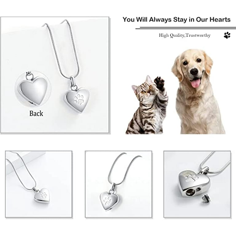 Pet cremation ashes jewelry deals
