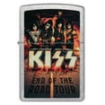thumbnail image 2 of Zippo KISS End of the Road Design Street Chrome Pocket Lighter, 2 of 6